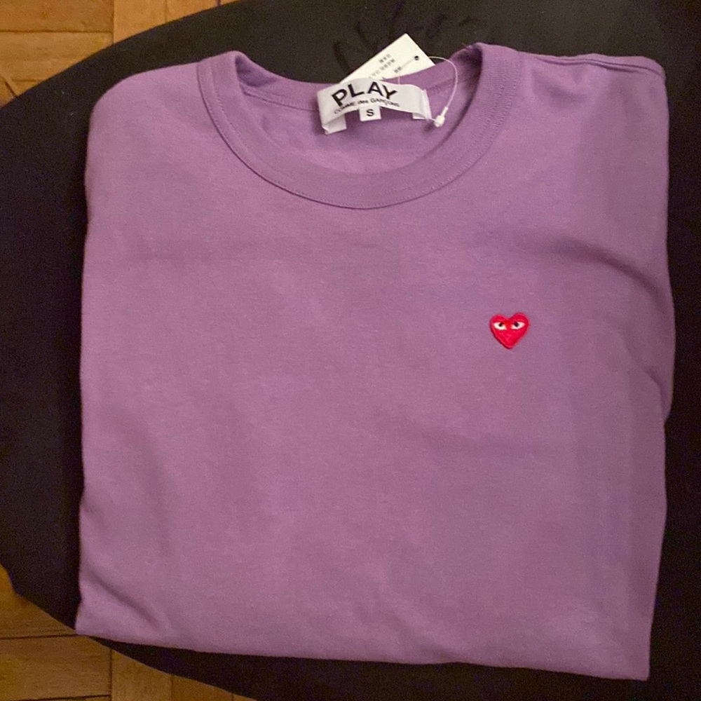 New- Comme des Garçons purple shirt! Hard to find color!